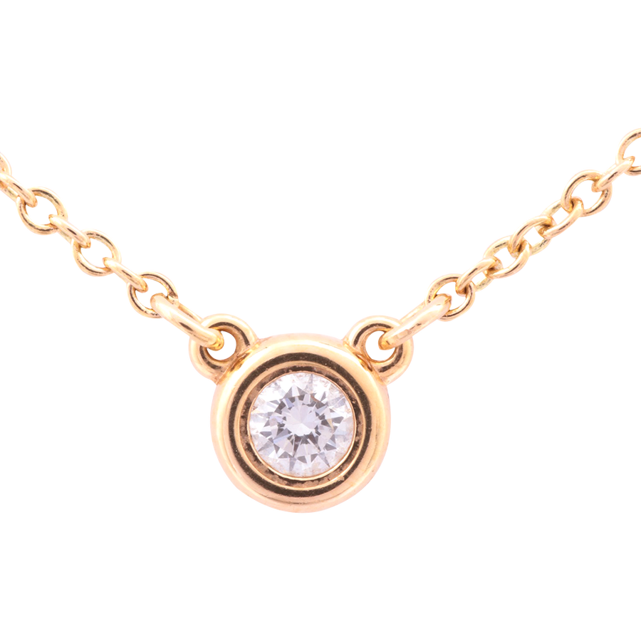 自营【古着】tiffany&co 蒂芙尼 diamonds by the yard系列钻石项链