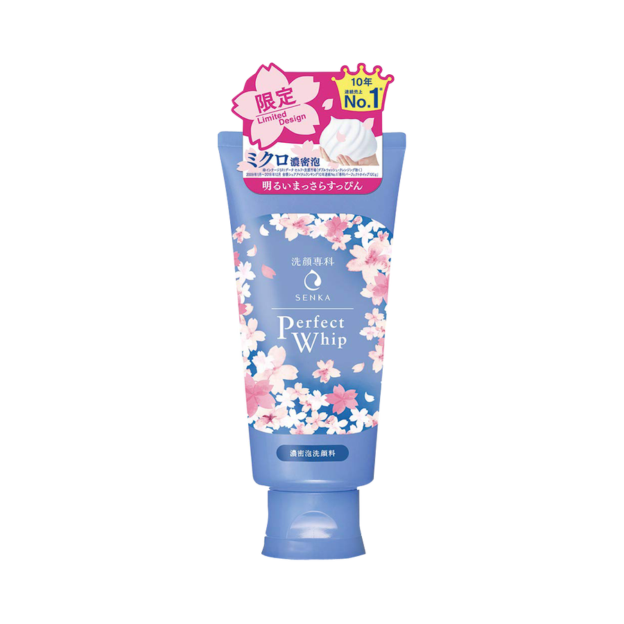 shiseido 资生堂 洗颜专科 樱花限定绵润泡沫卸妆洁面乳 120g
