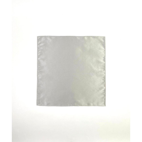 CRICKET 朱子织纹 点点图案 口袋方巾 灰色