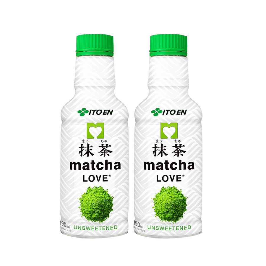 【临期】itoen 伊藤园 matcha love抹茶饮料 无糖 190ml ×2