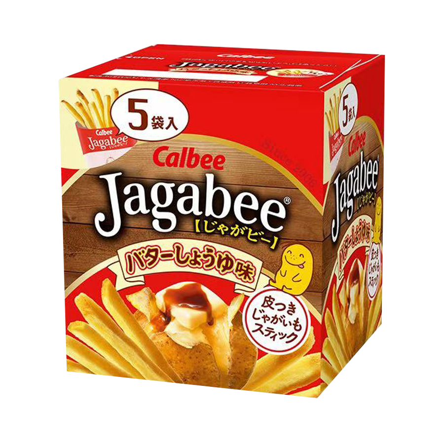 calbee 卡乐比 薯条三兄弟黄油酱油味薯条 80g/袋