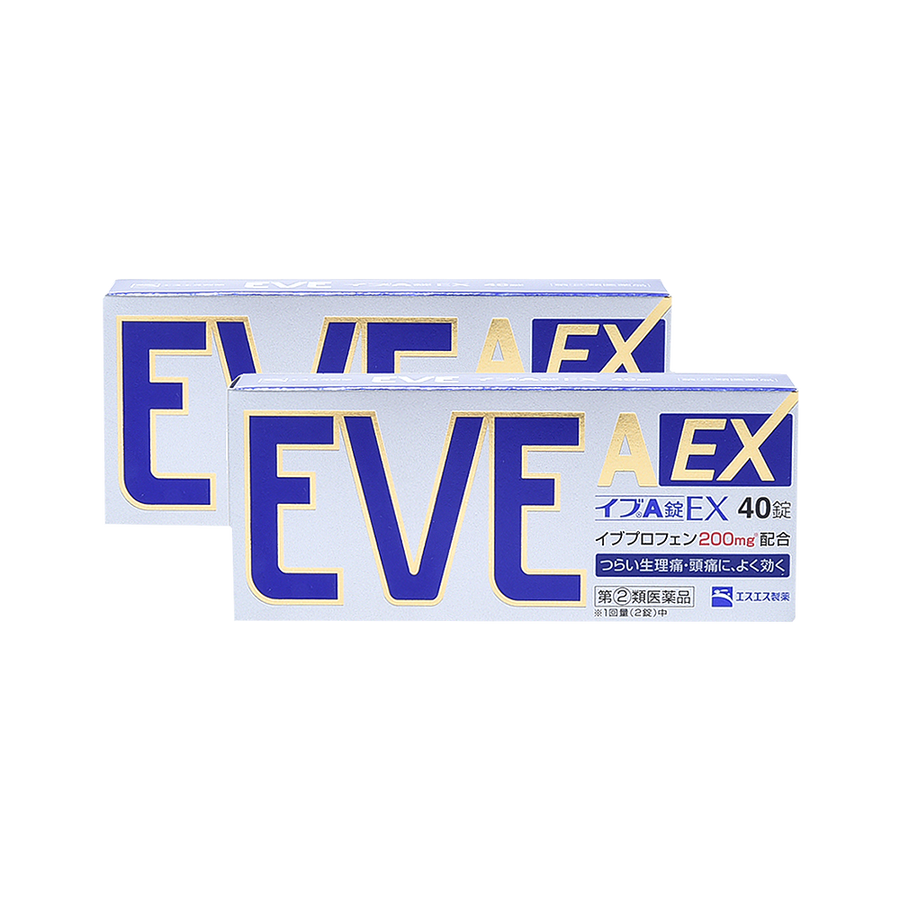 自营ss制药 eve a ex解热镇痛片 40粒*2