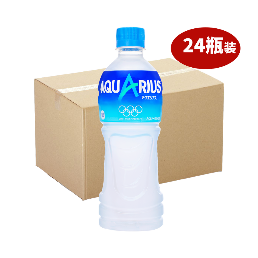 cocacola可口可乐aquarius劲爽解暑运动饮料500ml24瓶