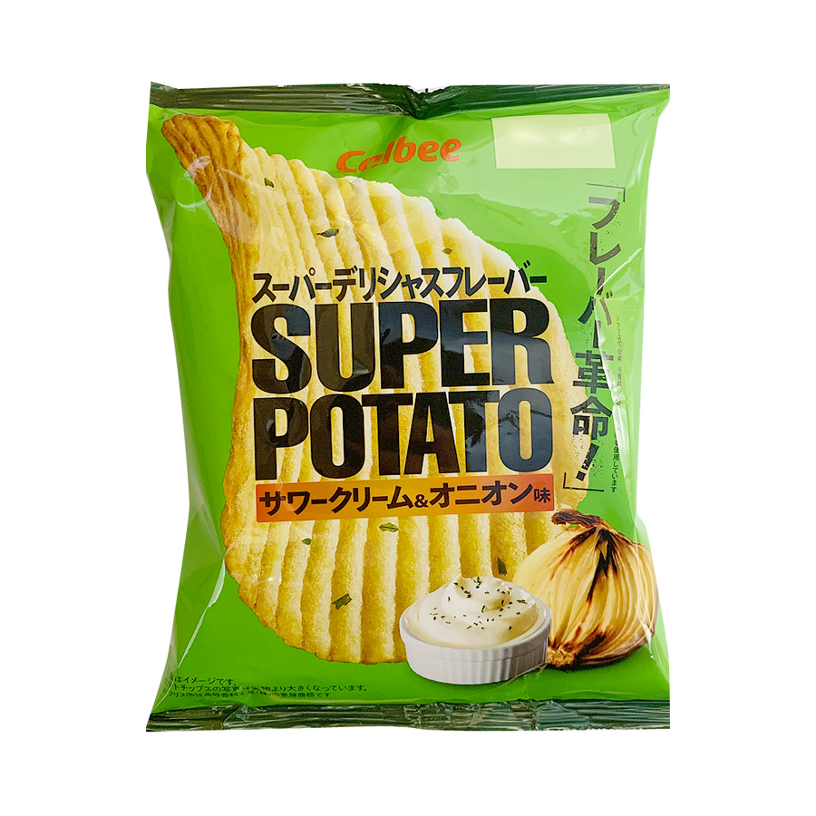calbee 卡乐比 酥脆浓香酸奶油洋葱风味薯片 56g