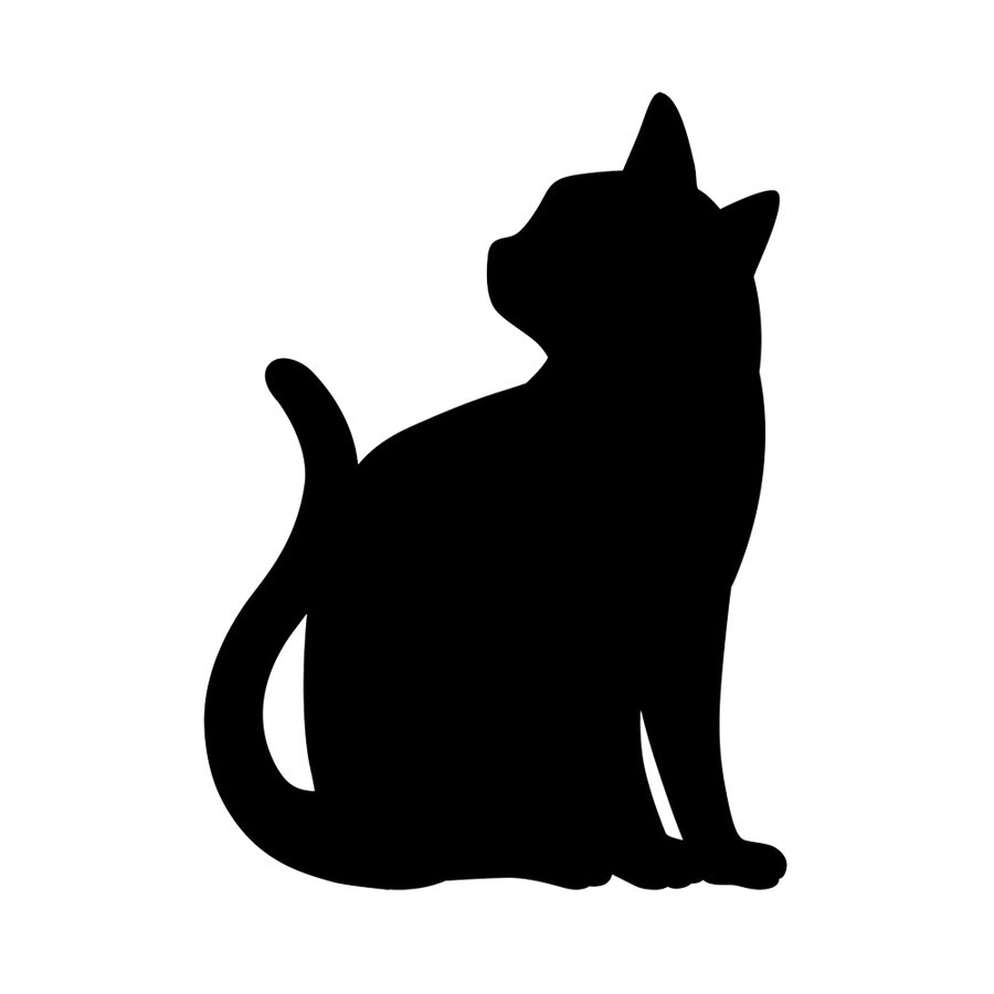 toyocase 可爱猫咪剪影led壁灯 回头看 1个