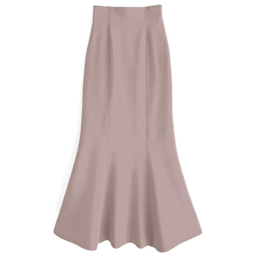 GRL 开衩美人鱼裙 灰褐色 M 品番:dk988(一件包邮)