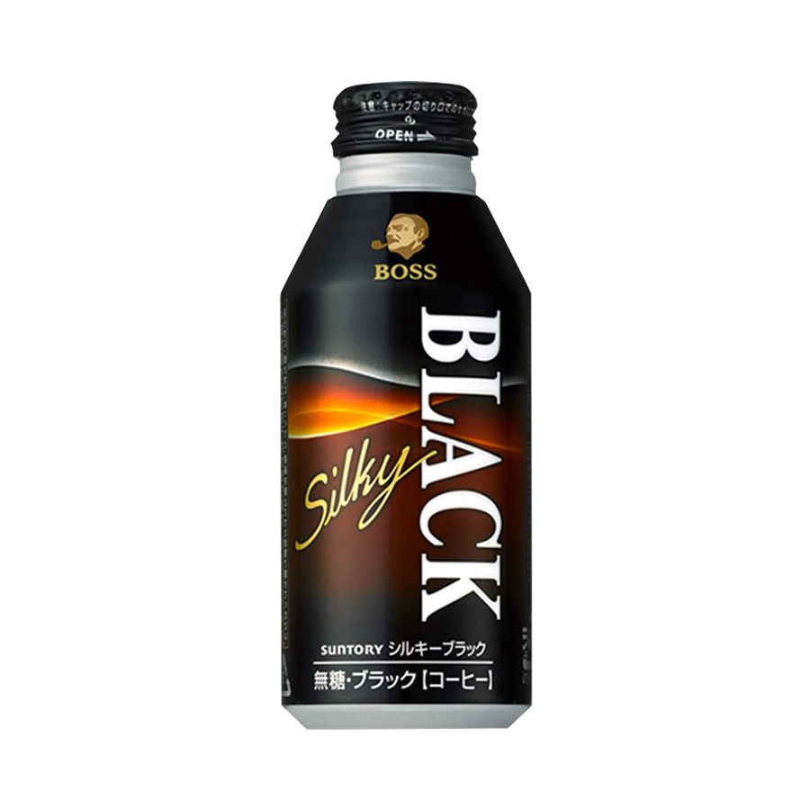 suntory 三得利 boss 丝滑醇厚清爽易饮黑咖啡 400ml/瓶
