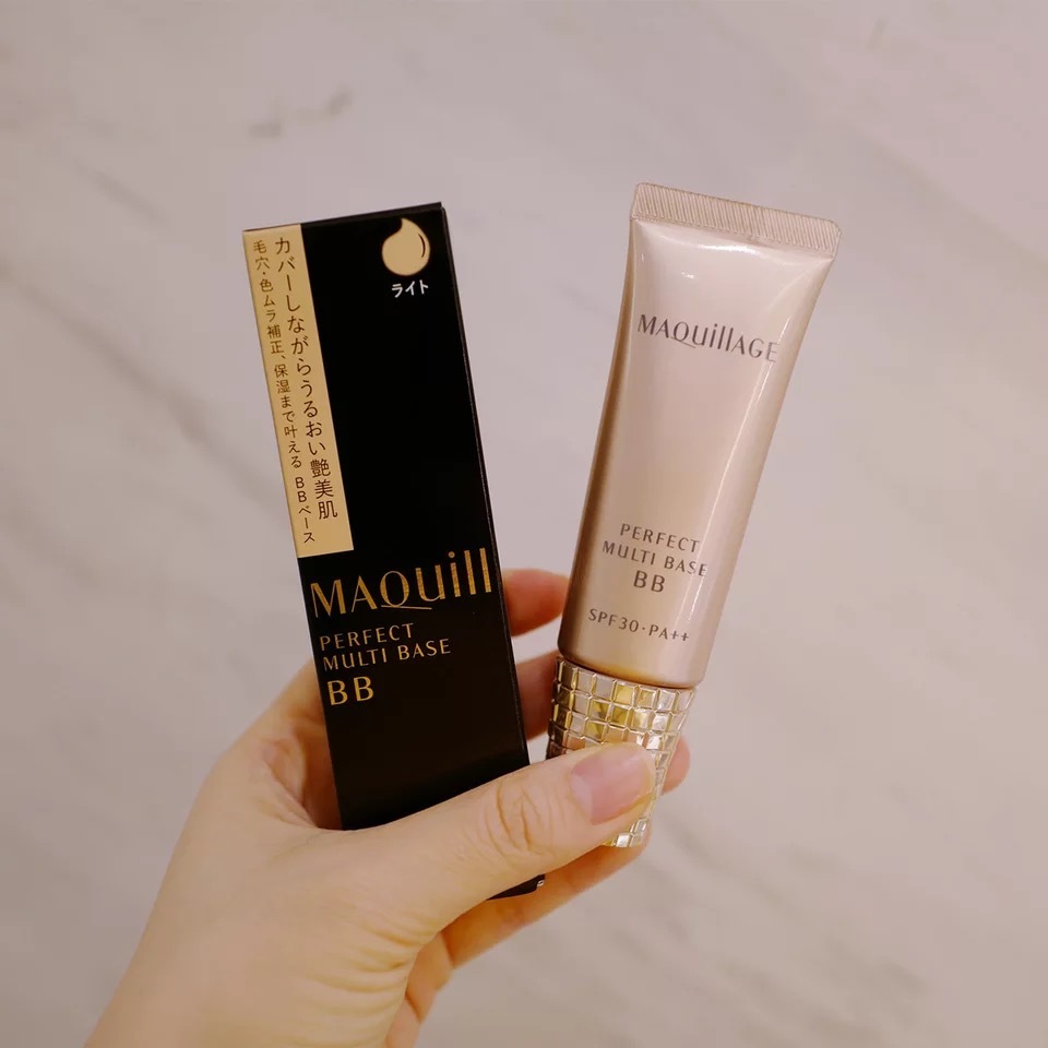 shiseido 资生堂 maquillage 心机 完美bb霜 spf30 pa   light 明亮色