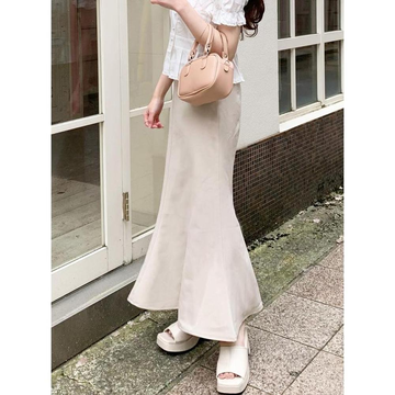 GRL 开衩美人鱼裙 灰褐色 M 品番:dk988(一件包邮)