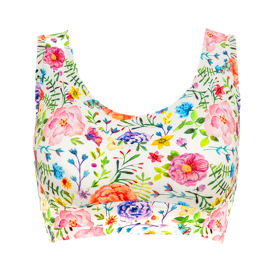 bradelis me love me系列背心式聚拢文胸 lll 粉色印花