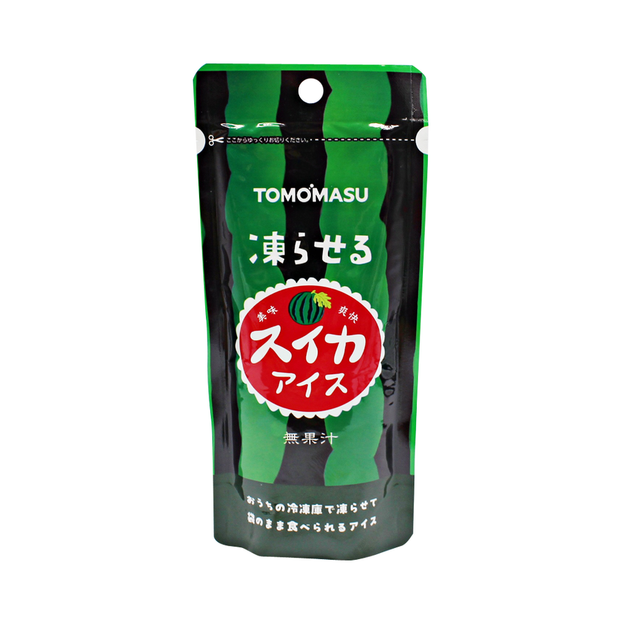 TOMOMASU 友桝饮料 可吸水果冰激淋(需冷冻后食用) 西瓜味 80g