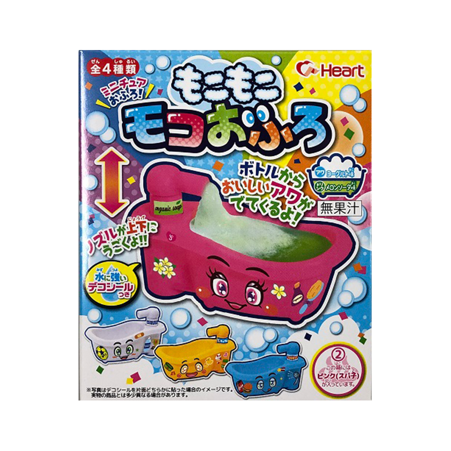 heart mocomoco浴缸清凉饮料食玩 1套