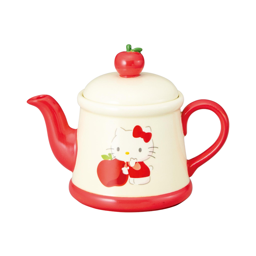 Sanrio 三丽鸥 凯蒂猫 苹果茶壶 1个